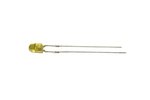 Yellow LED, Clear Yellow Lens, 3mm